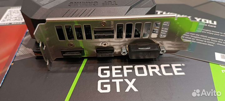 Видеокарта gtx 1660 ti 6gb