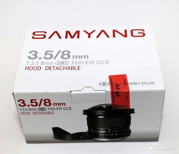 Объектив Samyang 8 mm f/3.5 AS IF UMC Fish-eye CS
