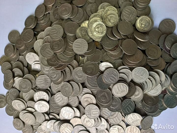 Монеты СССР 10 копеек 1961-1991г