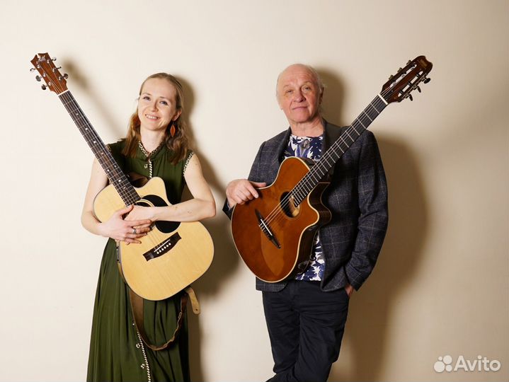 Живая музыка. Дуэт гитаристов
