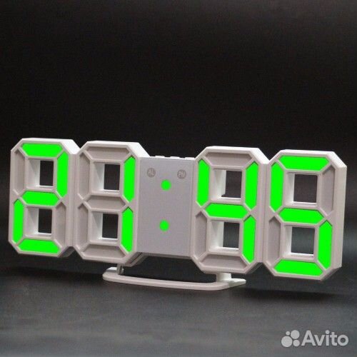 Светодиодные цифровые часы-стерео Hi-tech3dled опт