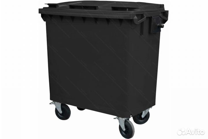 Мусорный пластиковый бак 770л-3909