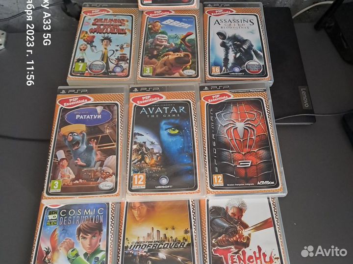 Игры на sony PSP