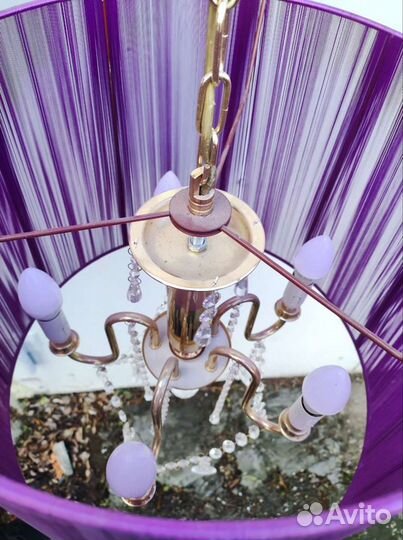 Люстра абажур