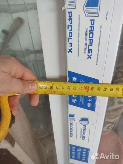 Дверь в полном сборе металлопластиковая