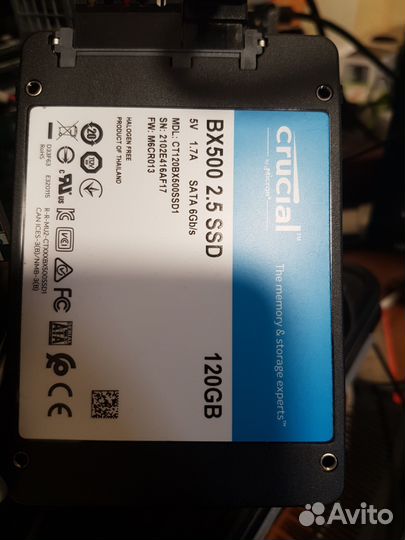 SSD накопитель 120 гб 2.5