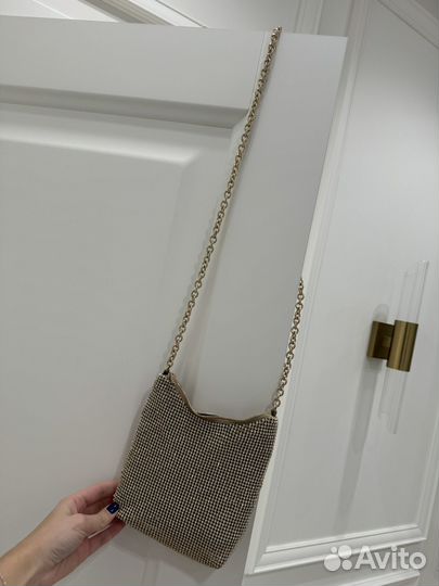 Cумка в стразах zara