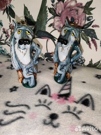 Новые ёлочные игрушки Лефортовский фарфор