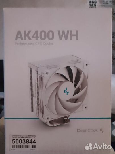 Кулер для процессора deepcool AK400 WH (новый)