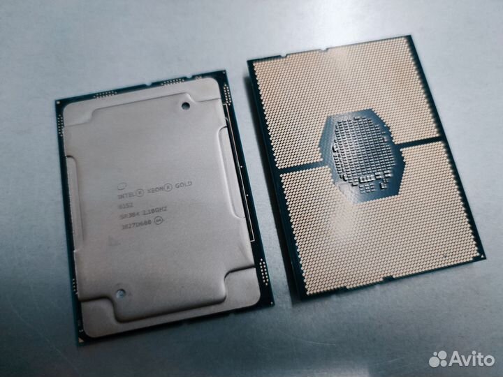 Intel Xeon Gold 6152 22 ядра 2,1 - 3,7 gнz SR3B4