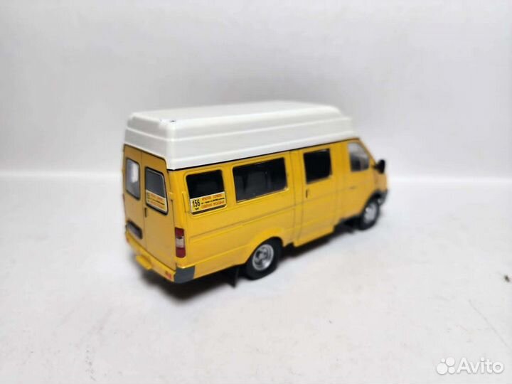 Газ -322121 Маршрутное такси Deagostini 1:43