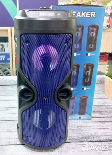 Портативная колонка с подсветкой