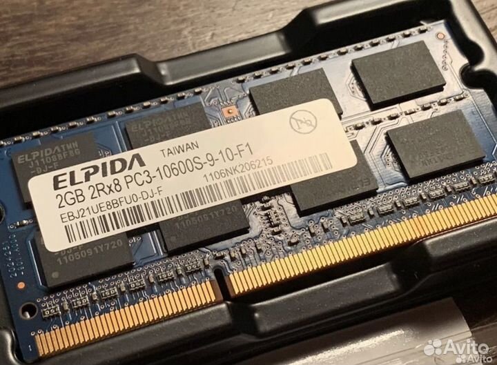 Оперативная память elpida DDR3 4GB