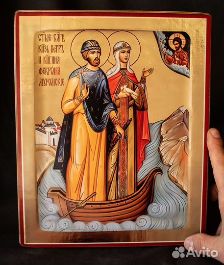 Икона Святых Петра и Февронии Муромских