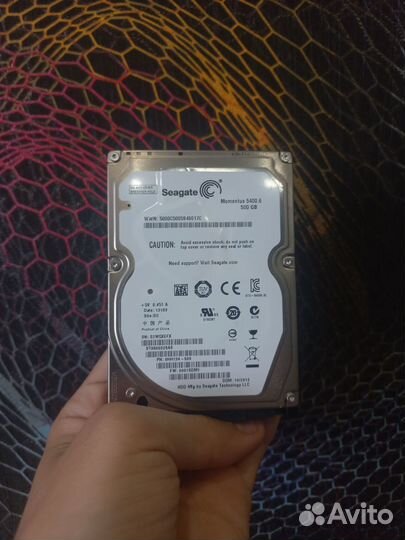 Жесткий диск 500 гб 2.5 новый