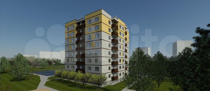 1-к. квартира, 40,4 м², 5/8 эт.