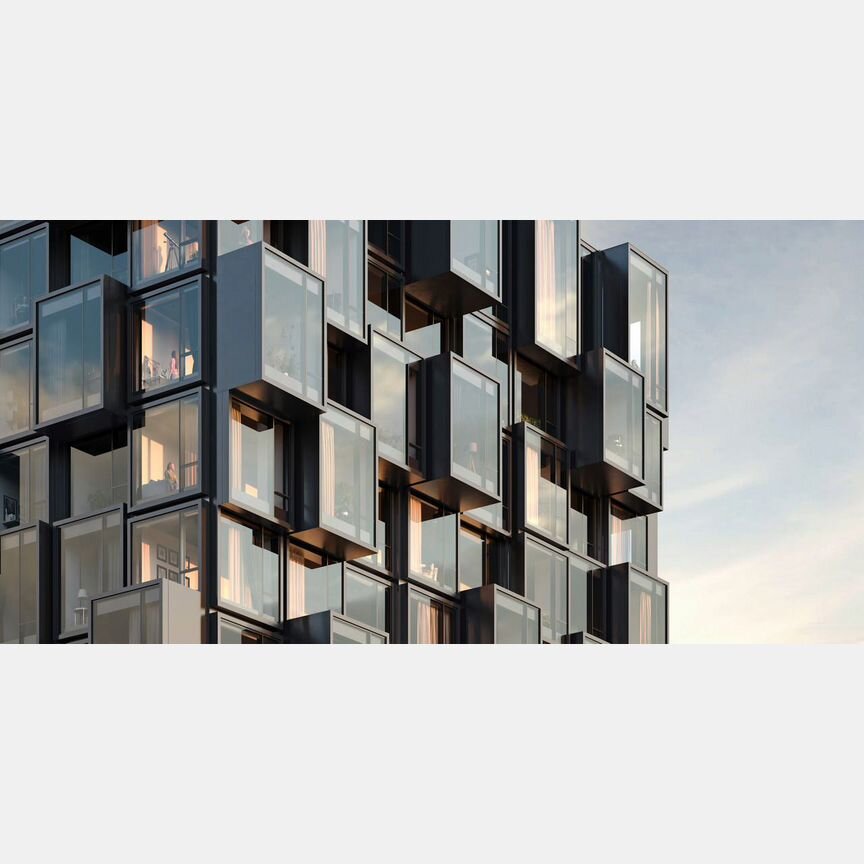 2-к. квартира, 60 м², 23/32 эт.