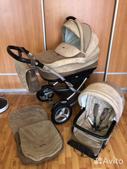 Коляска 3 в 1 Geoby baby lux