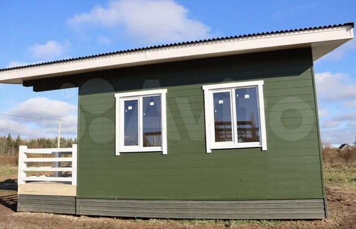 Коттедж 65 м² на участке 8 сот.