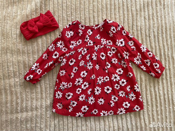 Платье для девочки 80-86
