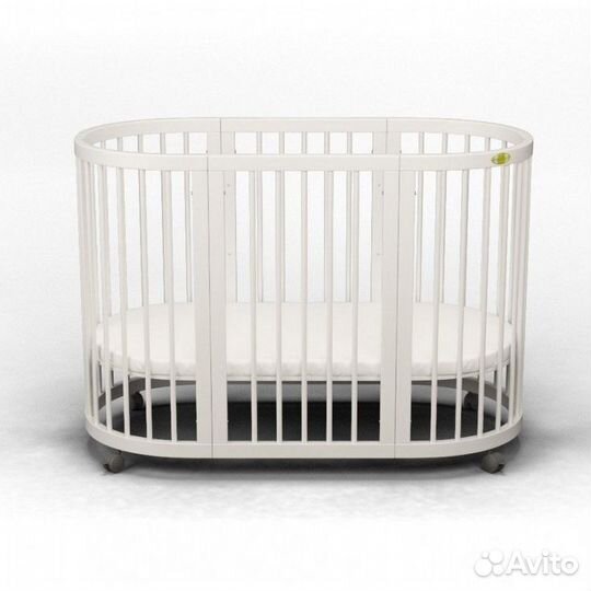 Детская кроватка трансформер с маятником 6 в 1