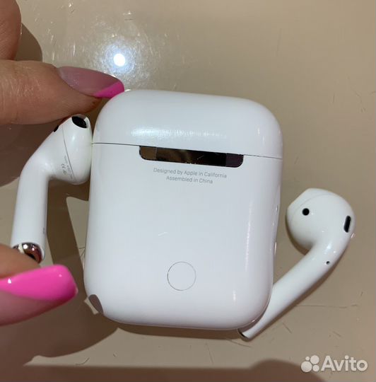 Беспроводные наушники apple airpods оригинал