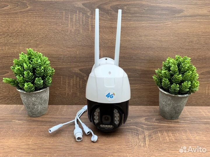4G PTZ-Камера видеонаблюдения 2мп