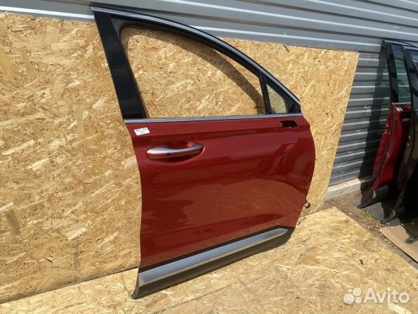 Передняя правая дверь Хендай Санта Фе 4 TM