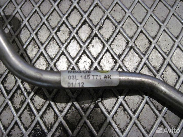 Масляная трубка турбины Фольксваген Пассат В6 2.0D