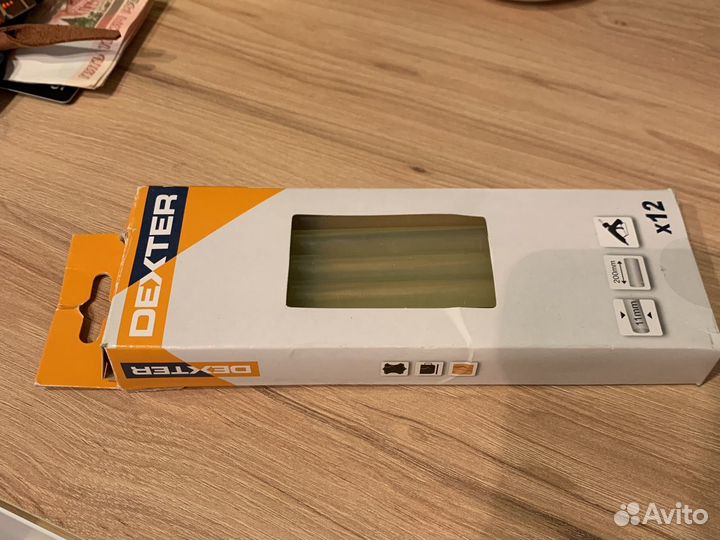 Стержни клеевые прозрачные 11*200мм