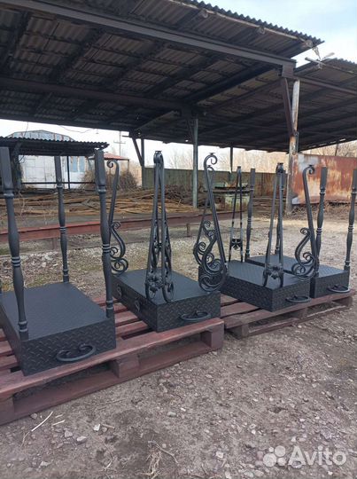 Кованые ворота