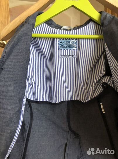 Пиджак для мальчика 110см