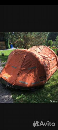 Палатка, плот спасательный для 10 человек