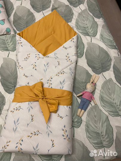 Конверт одеяло на выписку демисезон