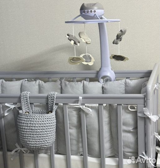Бортики в детскую кроватку