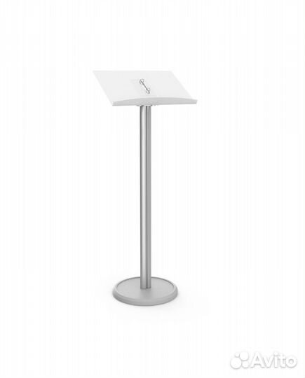 Информационная стойка-пюпитр с лотком А3