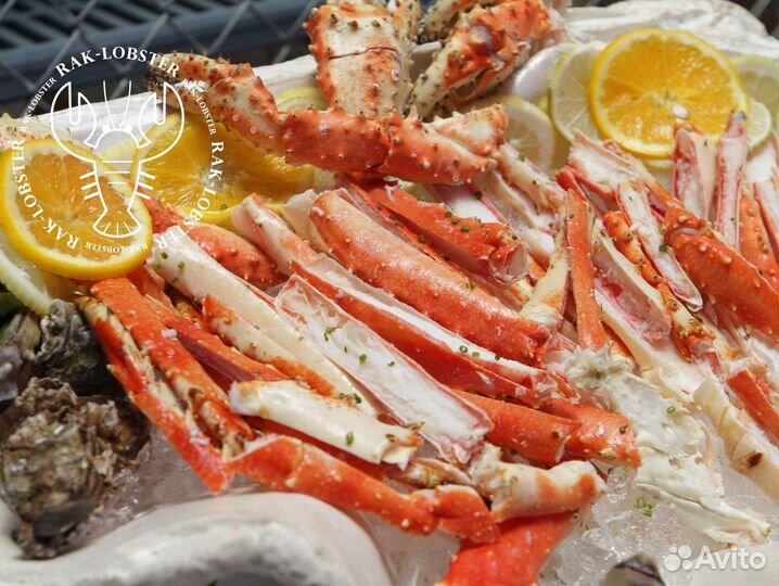 Крабы камчатские/Доставка