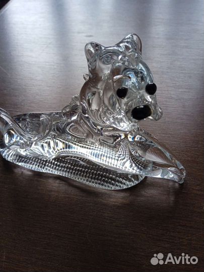 Хрустальное пресс-папье 
