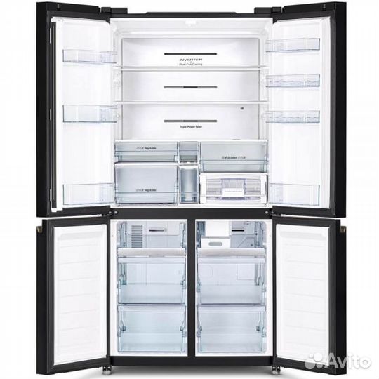 Холодильник Side-by-Side hitachi R-WB640PRU0