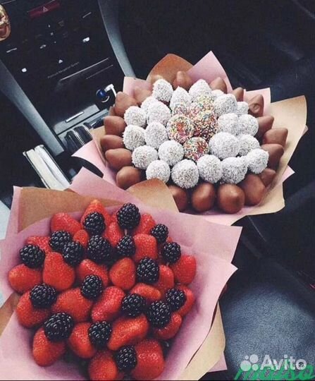 Клубника в шоколаде, букеты, наборы, подарки