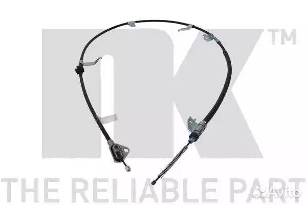 Трос ручного тормоза toyota verso 09- 1972мм прав