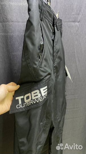Снегоходные брюки tobe Vasco черные (XL)