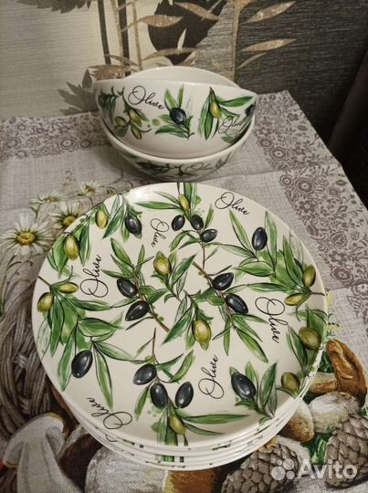Тарелки новые дулево