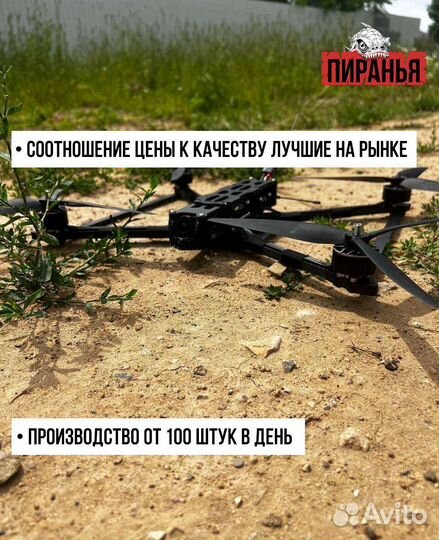 Дpoн fpv пиpанья 10 дюймов
