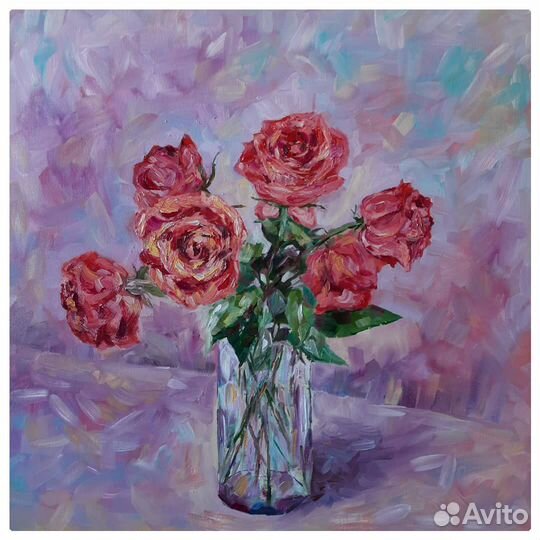 Картина маслом на холсте 