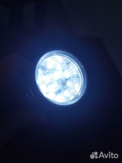 Фонарик карманный металлический