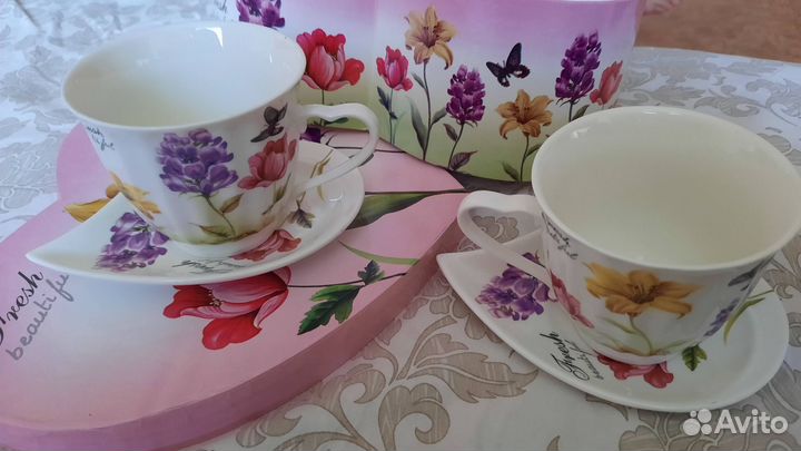 Чайная пара, фарфор