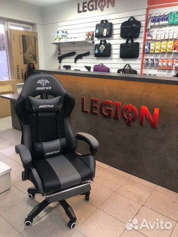 Игровое Компьютерное Кресло domtwo (Черно-Серый)