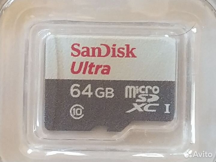 Карта памяти SanDisk Ultra microsdxc UHS-I