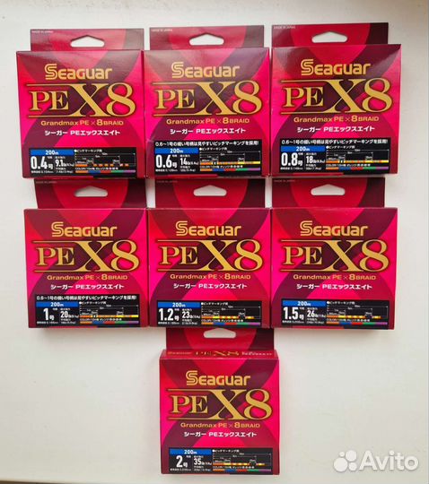 Плетеный шнур Seaguar